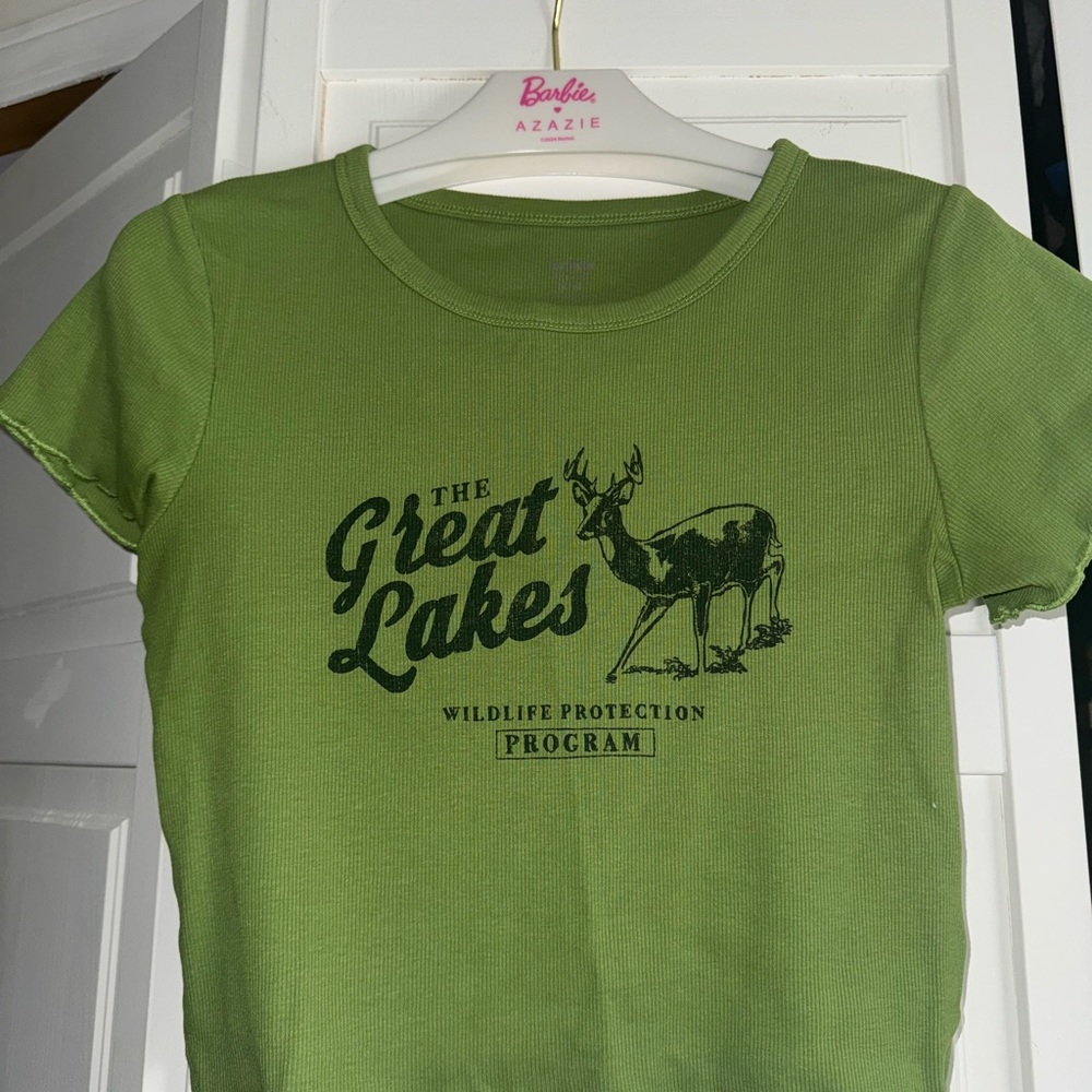 Green Graphic Tee
